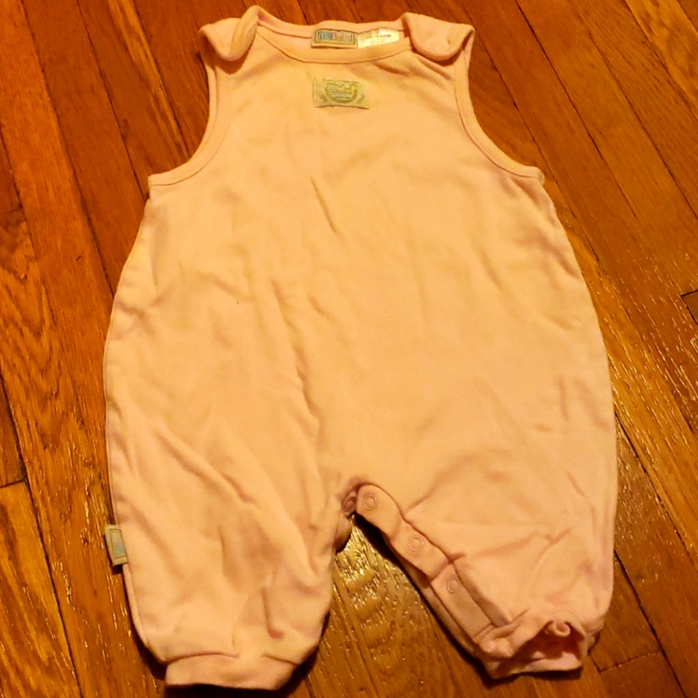 Pink baby romper, 3-6 months great quality